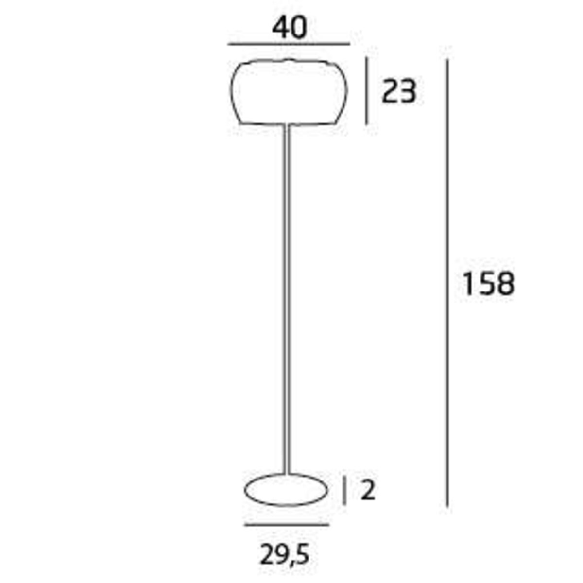 Dekoracyjna LAMPA podłogowa MOONLIGHT F0076-04A Maxlight kryształki OPRAWA stojąca glamour lustrzana chrom