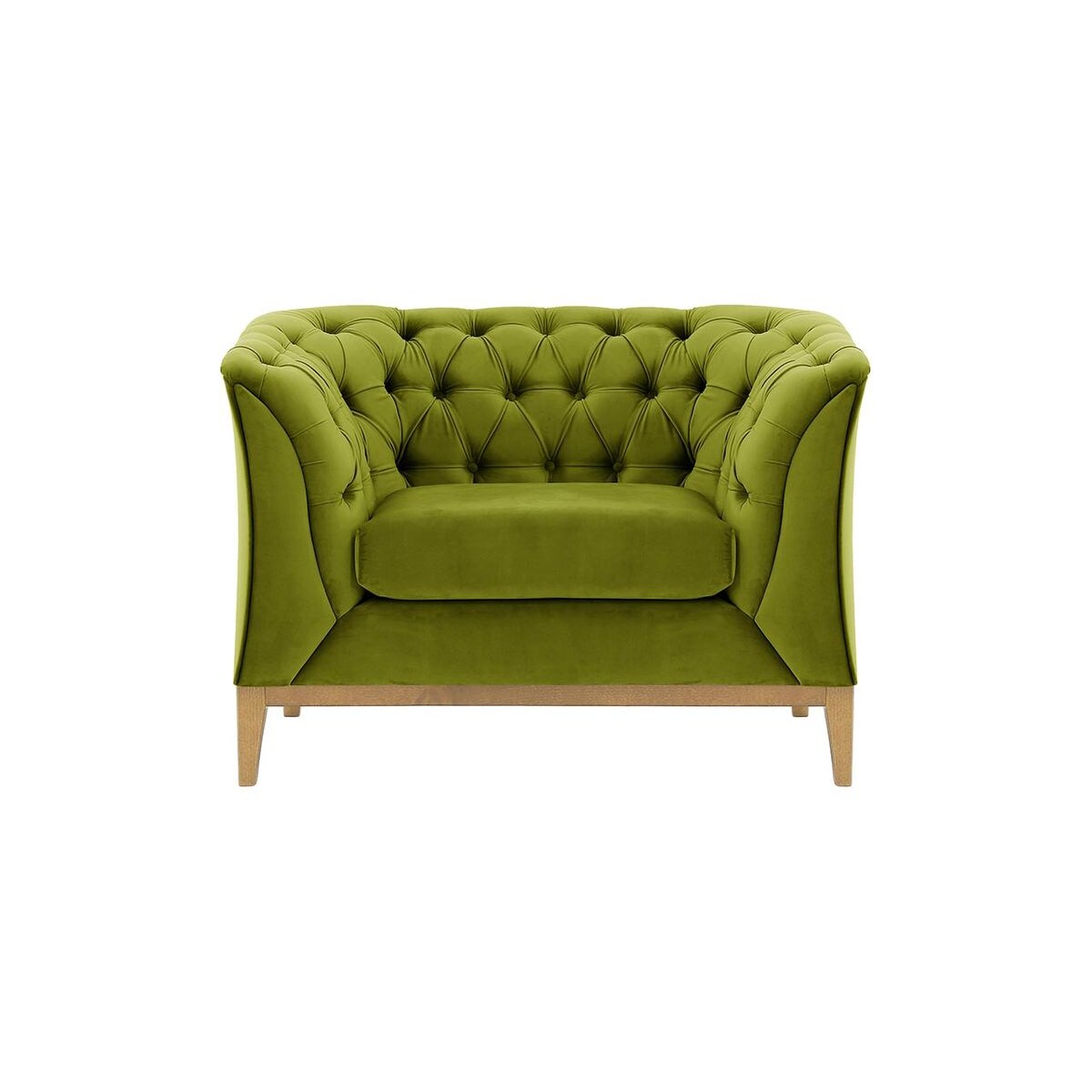 Fotel Chesterfield Modern Wood-Velluto 9