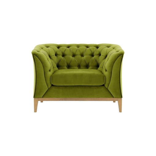 Fotel Chesterfield Modern Wood-Velluto 9