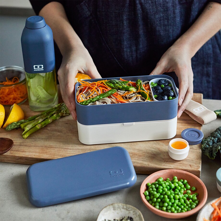 Lunchbox Blue Natural Bento Original, 1000 ml, Monbento