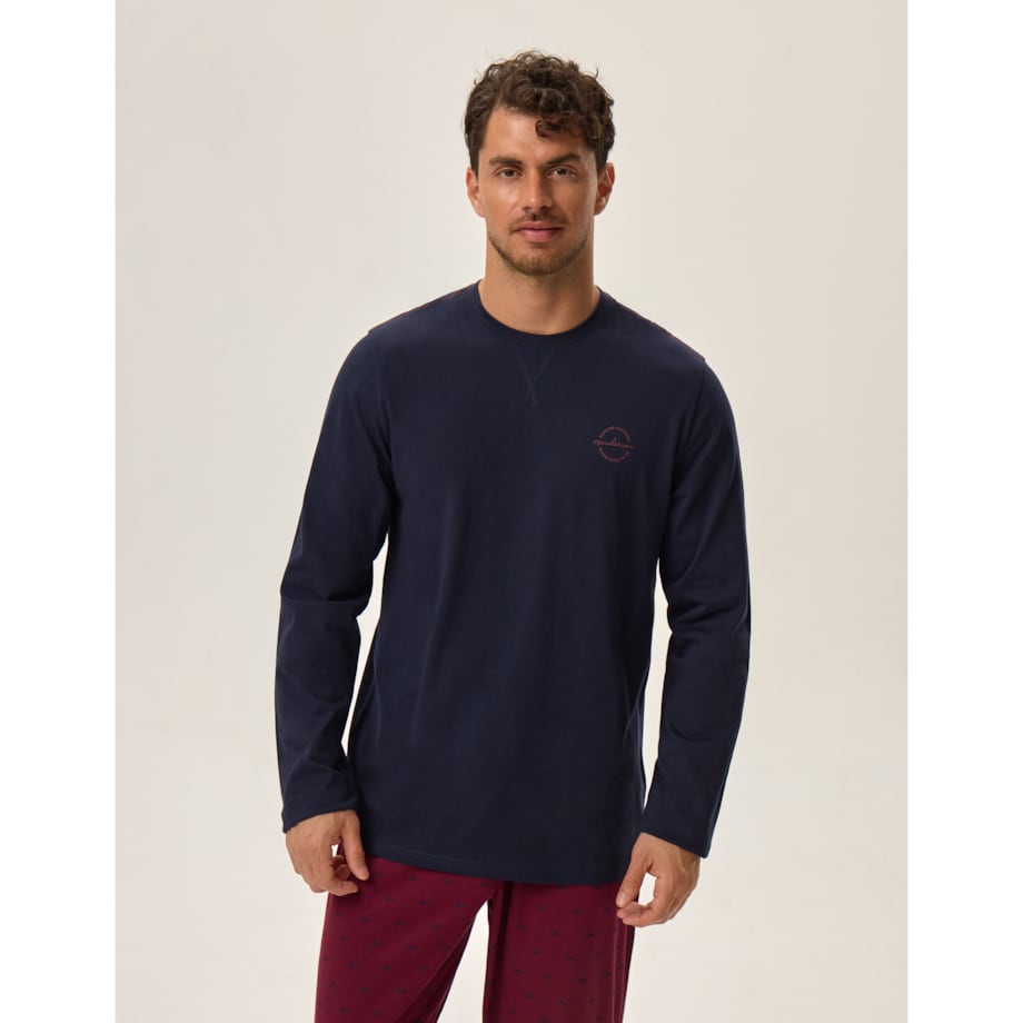 Piżama Hope 41915-59X Granatowy Granatowy, XL