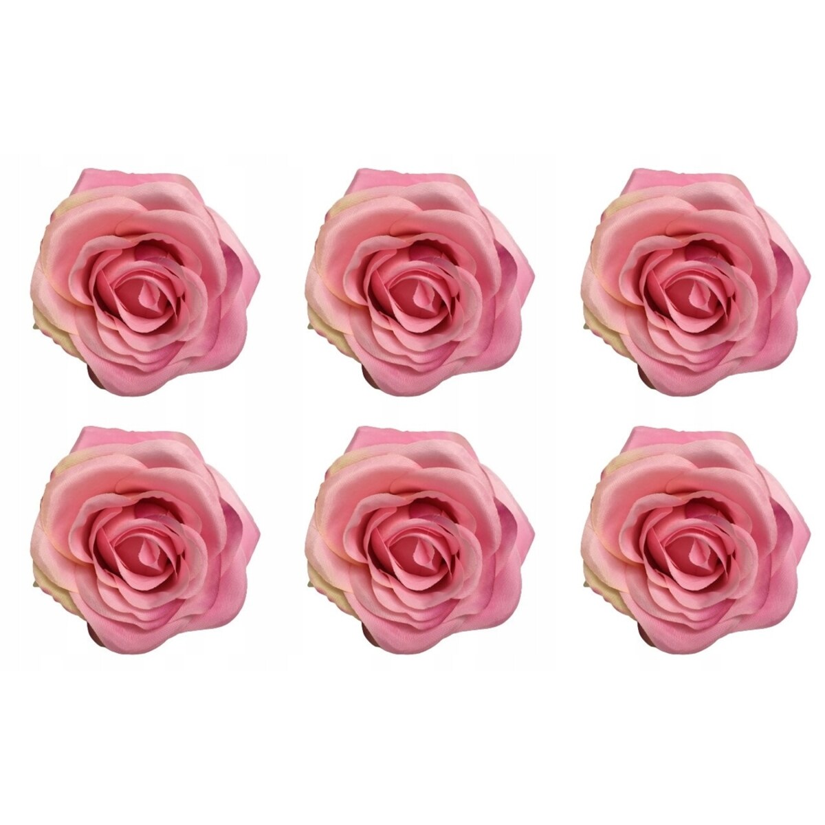 SZTUCZNE KWIATY róża na wiązankę stroik bukiet 6x