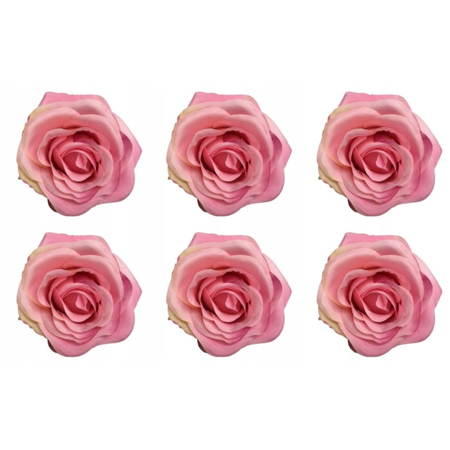 SZTUCZNE KWIATY róża na wiązankę stroik bukiet 6x