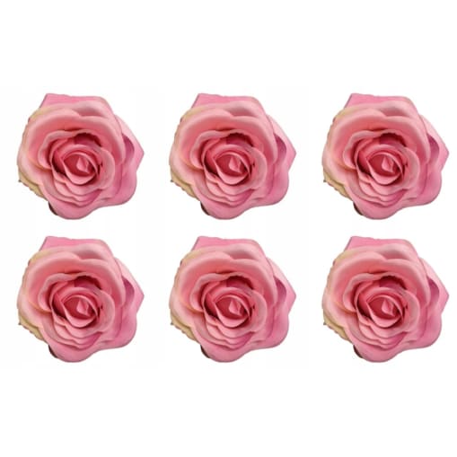 SZTUCZNE KWIATY róża na wiązankę stroik bukiet 6x