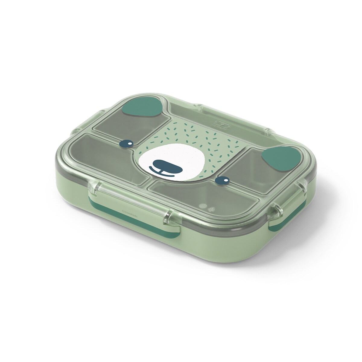 Monbento Wonder lunchbox dla dzieci 0,95 l Green Bear