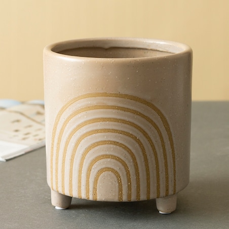 DONICA RAINBOW ceramiczna beżowa śr. 13cm