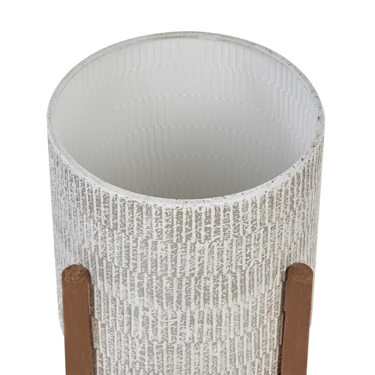 Donica na nóżkach PINSAPO Metal 30 cm Szary