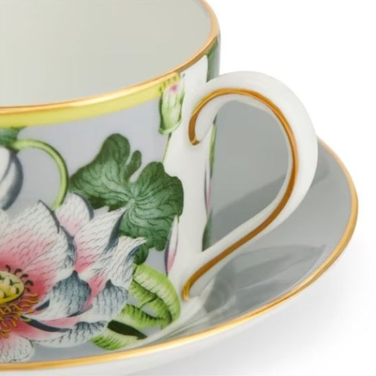 Filiżanka ze spodkiem do herbaty Waterlily Wonderlust Wedgwood