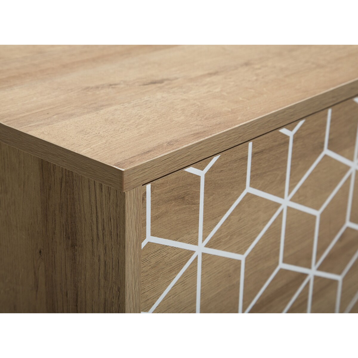 Szafka RTV jasne drewno TORVI