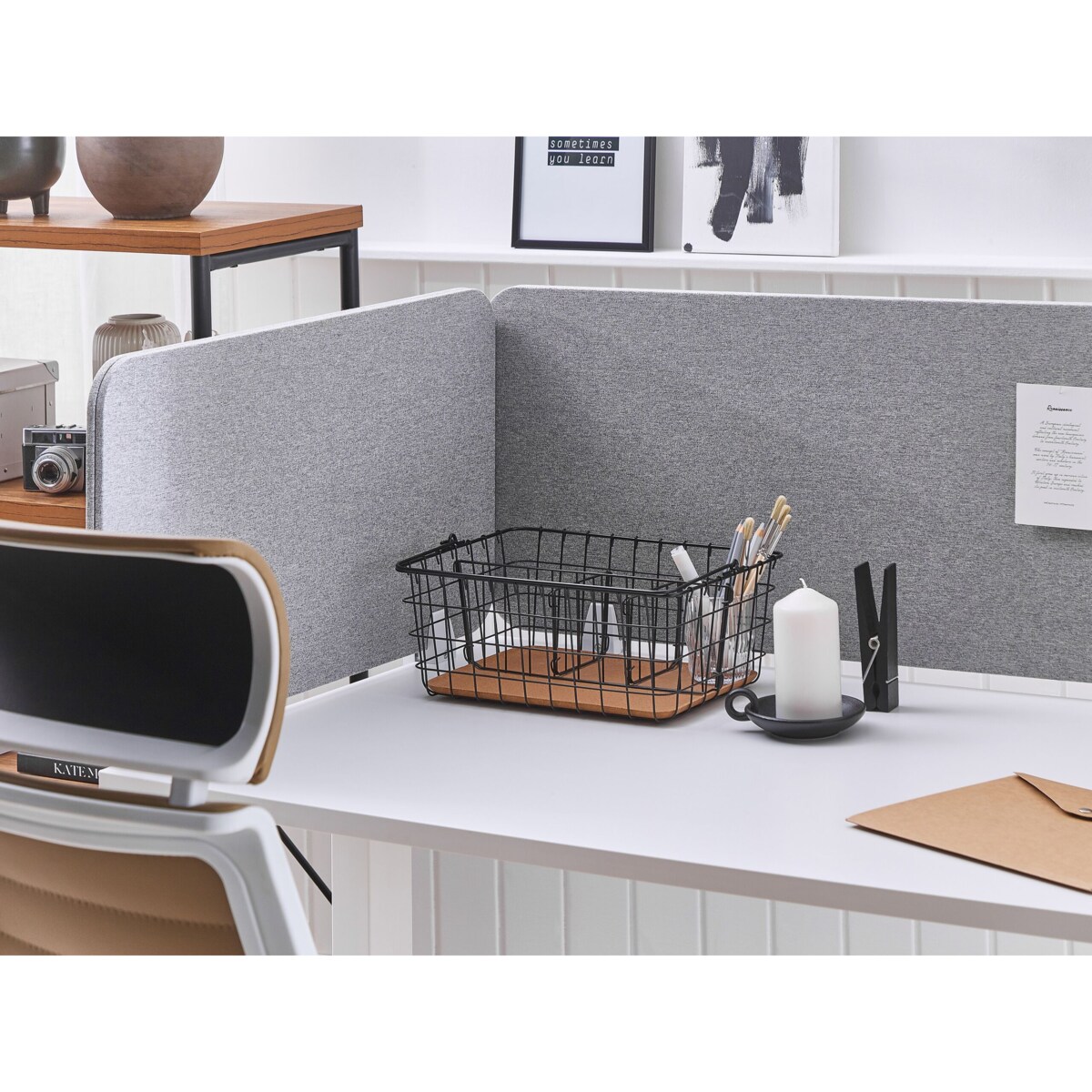 Przegroda biurkowa 72 x 40 cm Różne rozmiary