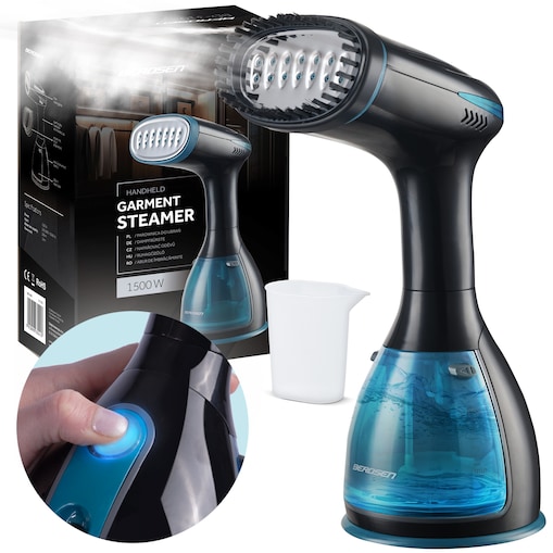 Parownica do ubrań Berdsen 1500W Steamer Żelazko parowe regulacja pary 32g/min