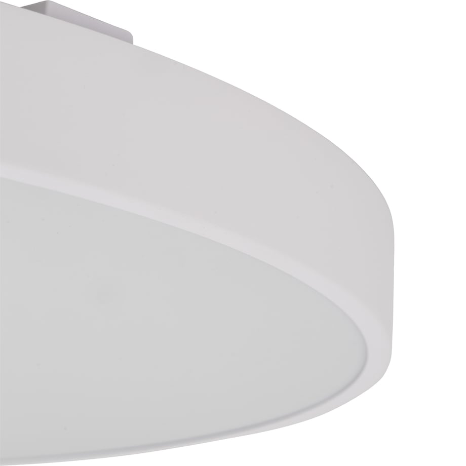 Lampa Sufitowa Łazienkowa Tk Lighting Velis Biały Plafon Led 60W Ip54 Zmienna Barwa, Ściemniany