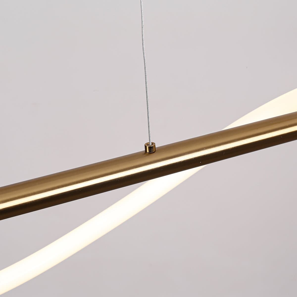 Wisząca lampa nad stół Meleca LP-2345/1P S Light Prestige LED 24W 4000K złota