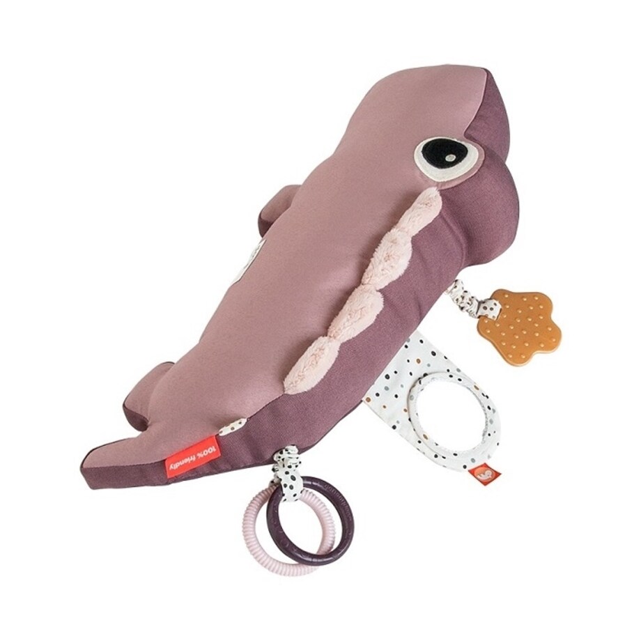 Done By Deer Poduszka z Zabawkami Croco Powder