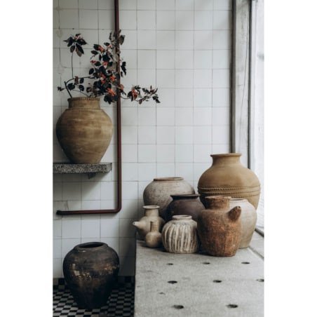 Wazon z terakoty NILA, W: 30 cm