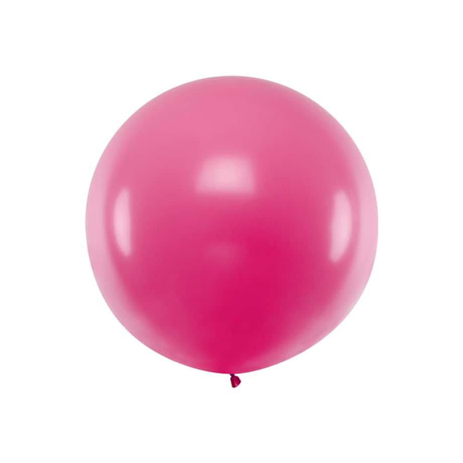 Balon okrągły 1m, Pastel Fuchsia