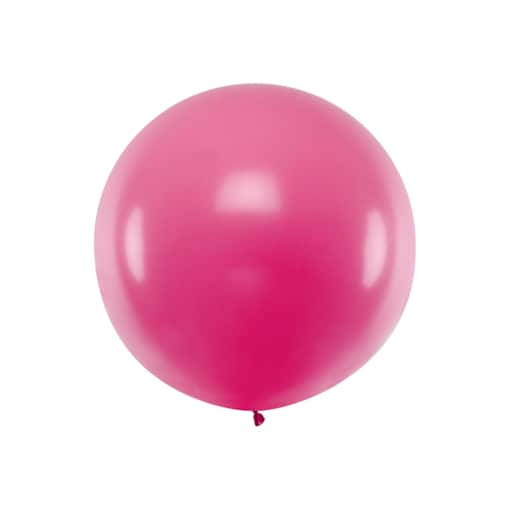 Balon okrągły 1m, Pastel Fuchsia