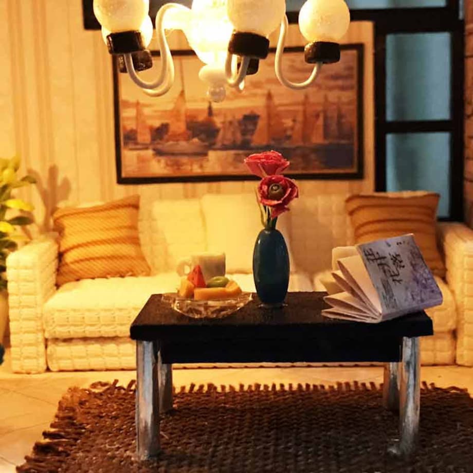 Miniaturowy domek - Nowoczesny Singapur