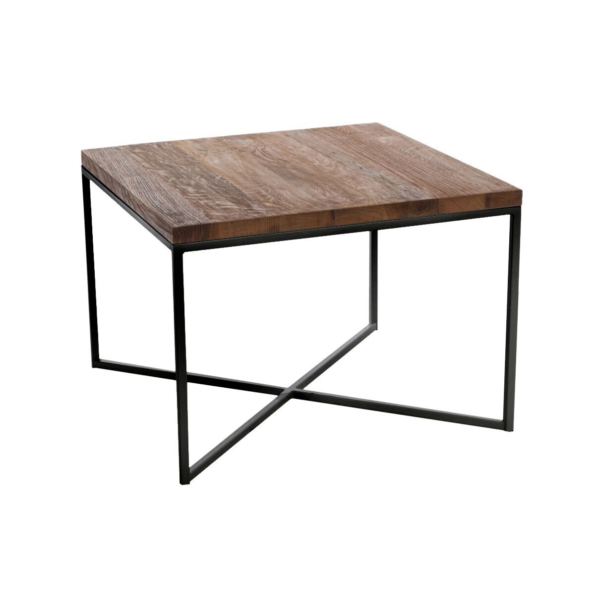 Ręcznie wykonany stolik kawowy Taco dąb 60x60 cm