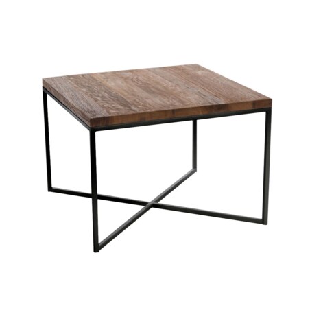 Ręcznie wykonany stolik kawowy Taco dąb 60x60 cm