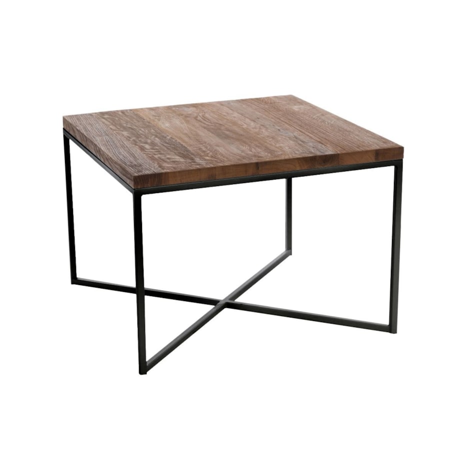 Ręcznie wykonany stolik kawowy Taco dąb 60x60 cm