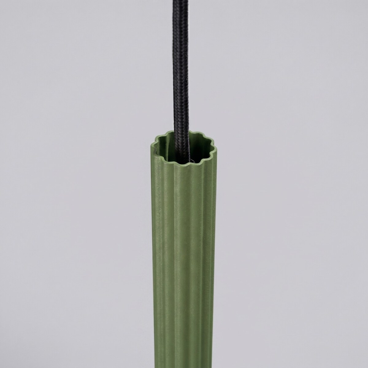 Lampa wisząca ARCHE 1 zielona oliwka