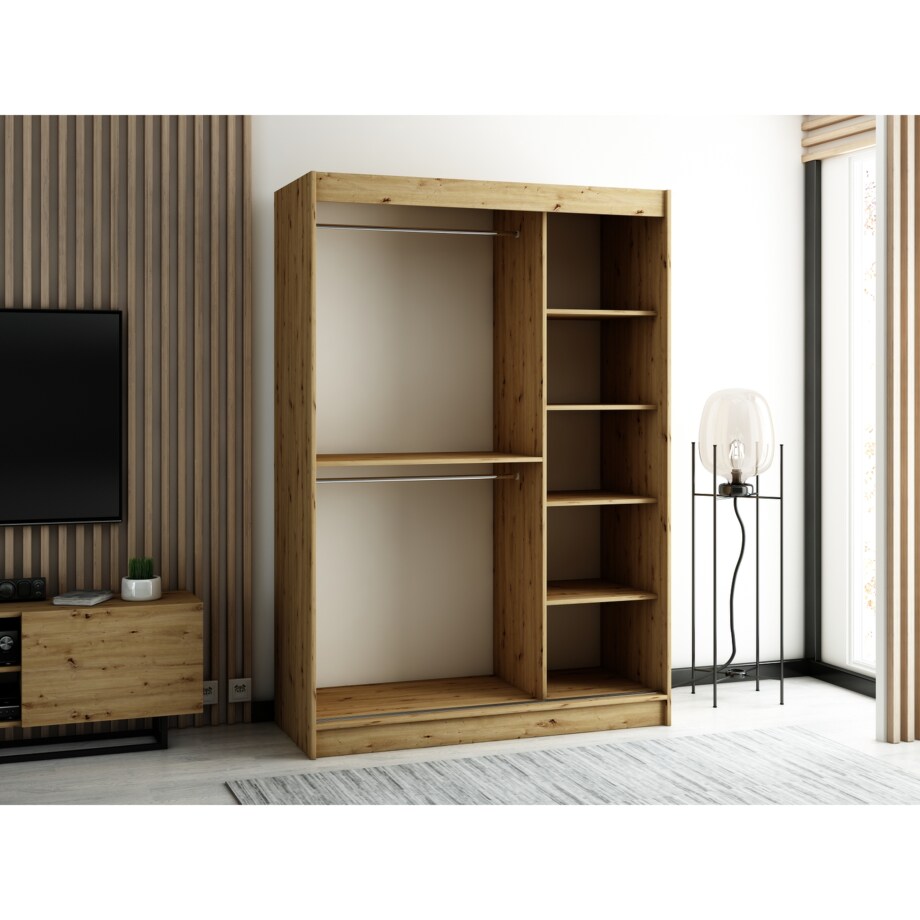 Szafa przesuwna Garderoba LAMELO 2 150 artisan