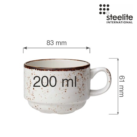 Filiżanka do kawy i herbaty Slimline Craft 200 ml