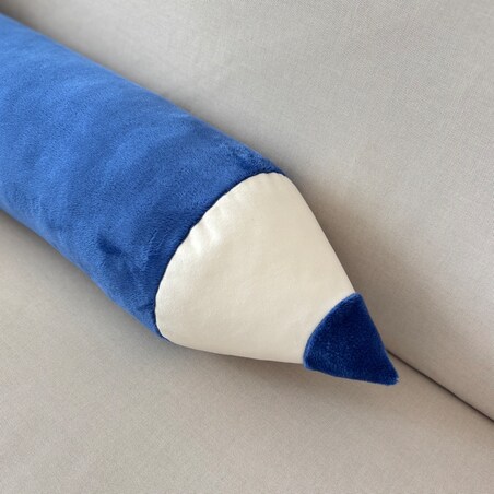 Poduszka w kształcie Kredki Kredka niebieska