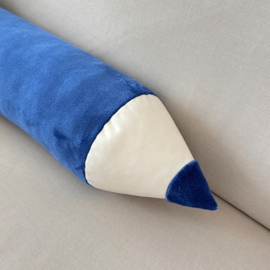 Poduszka w kształcie Kredki Kredka niebieska