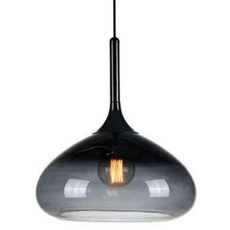 Wisząca LAMPA loftowa COOPER 106394 Markslojd szklana OPRAWA zwis czarny