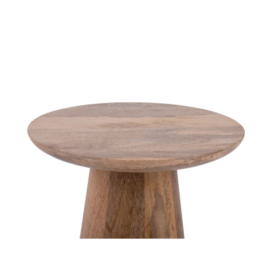 Stolik kawowy drewniany FORCE, Ø 30 cm