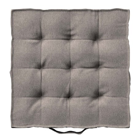 Poduszka na krzesło Kuba, beżowo-szary, 40 x 40 x 6 cm, Etna