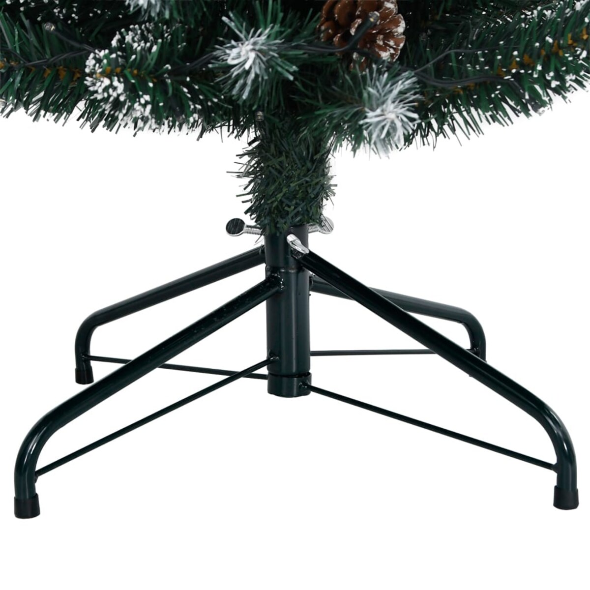 vidaXL Sztuczna, smukła choinka, 150 lampek LED, 150 cm