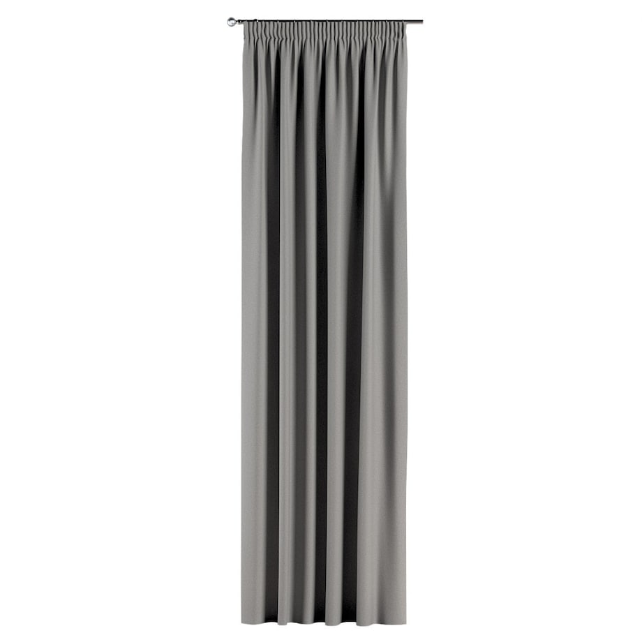 Zasłona na taśmie marszczącej 1 szt. 130x245 szary