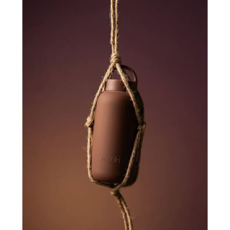 MUUKI DAILY BOTTLE szklana butelka na wodę 720 ml, Chocolate Plum