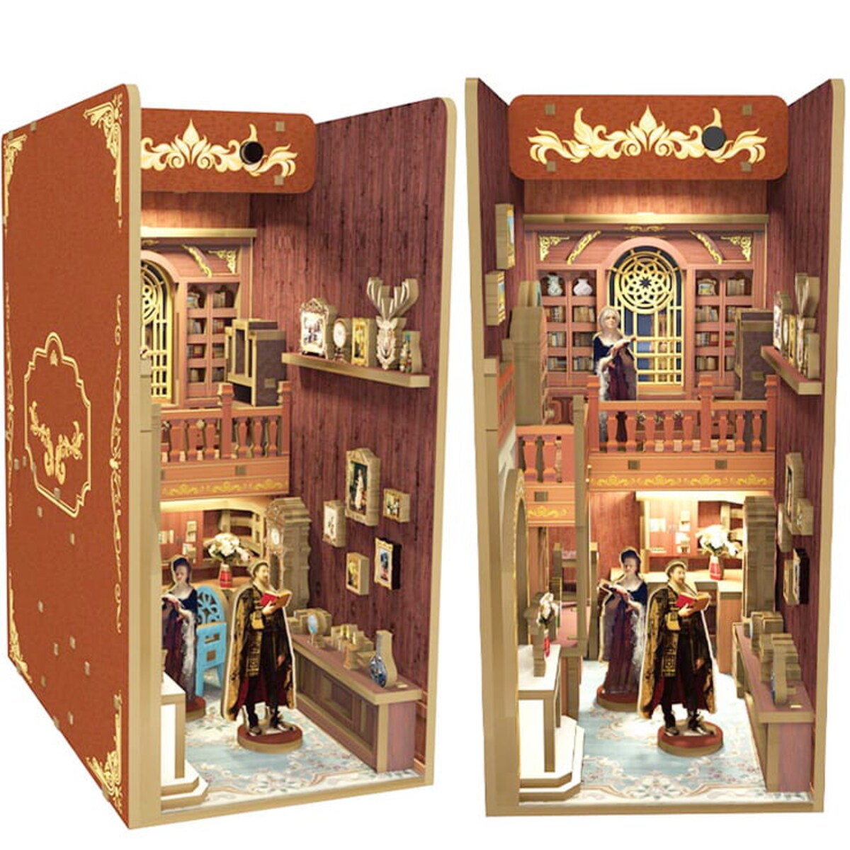 Miniaturowy domek Book Nook - Szlachecki dworek