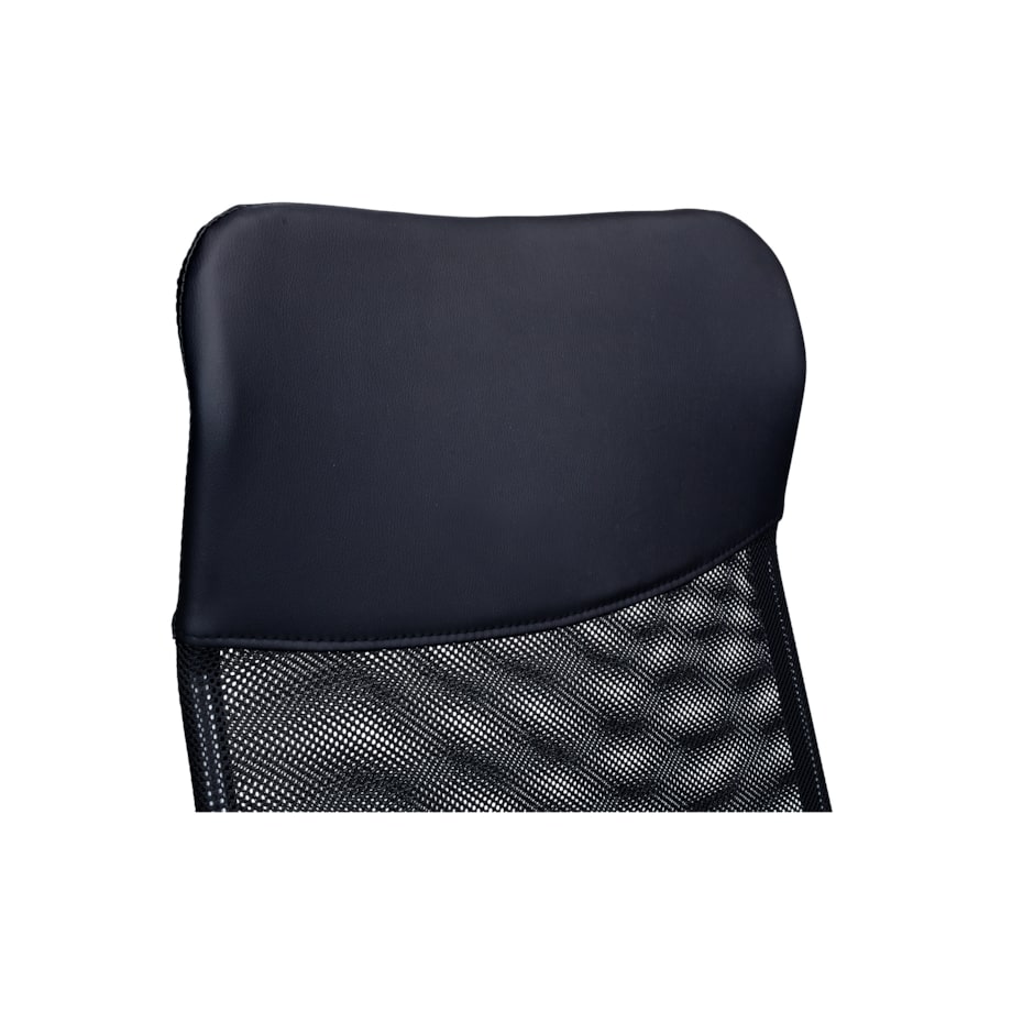 Fotel Biurowy XENOS COMPACT wentylowany obrotowy czarny FUNFIT