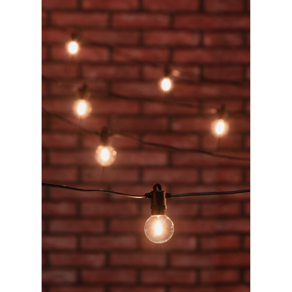 Zestaw do rozbudowania girlandy LED z żarówkami filament, 4 m