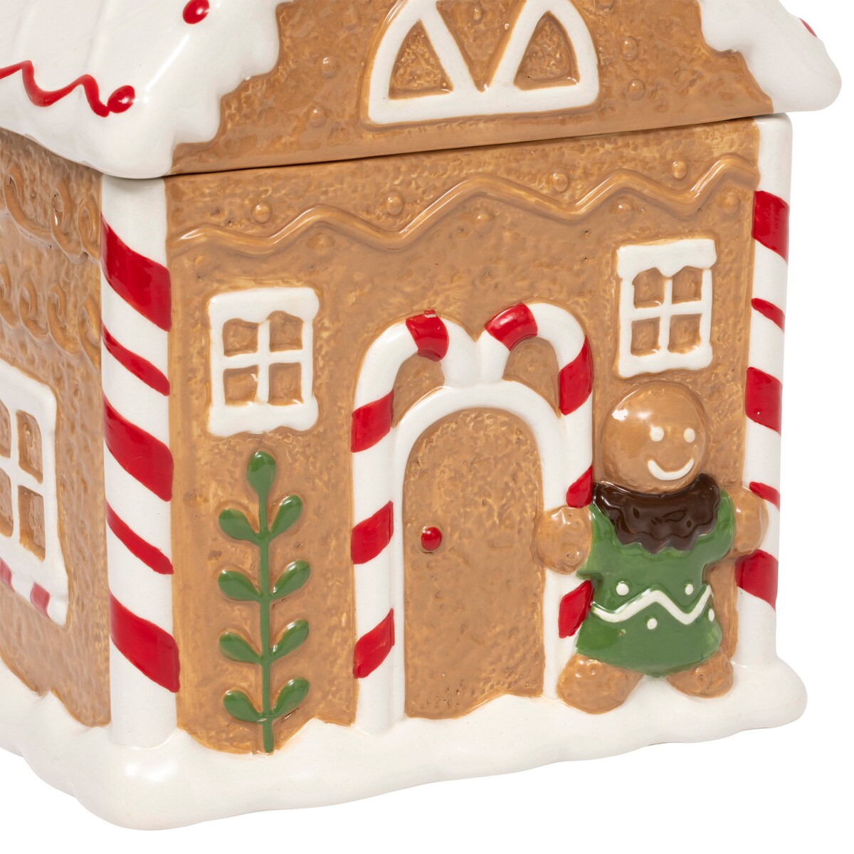 Słoik na ciastka w kształcie domku z piernika, 1,5 L