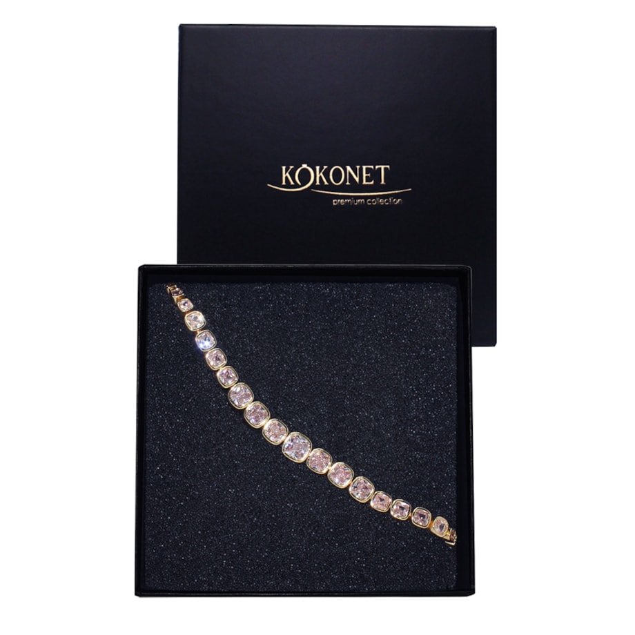 Bransoletka złota TRENDY ślubna nowoczesna minimalistyczna elegancka błysk