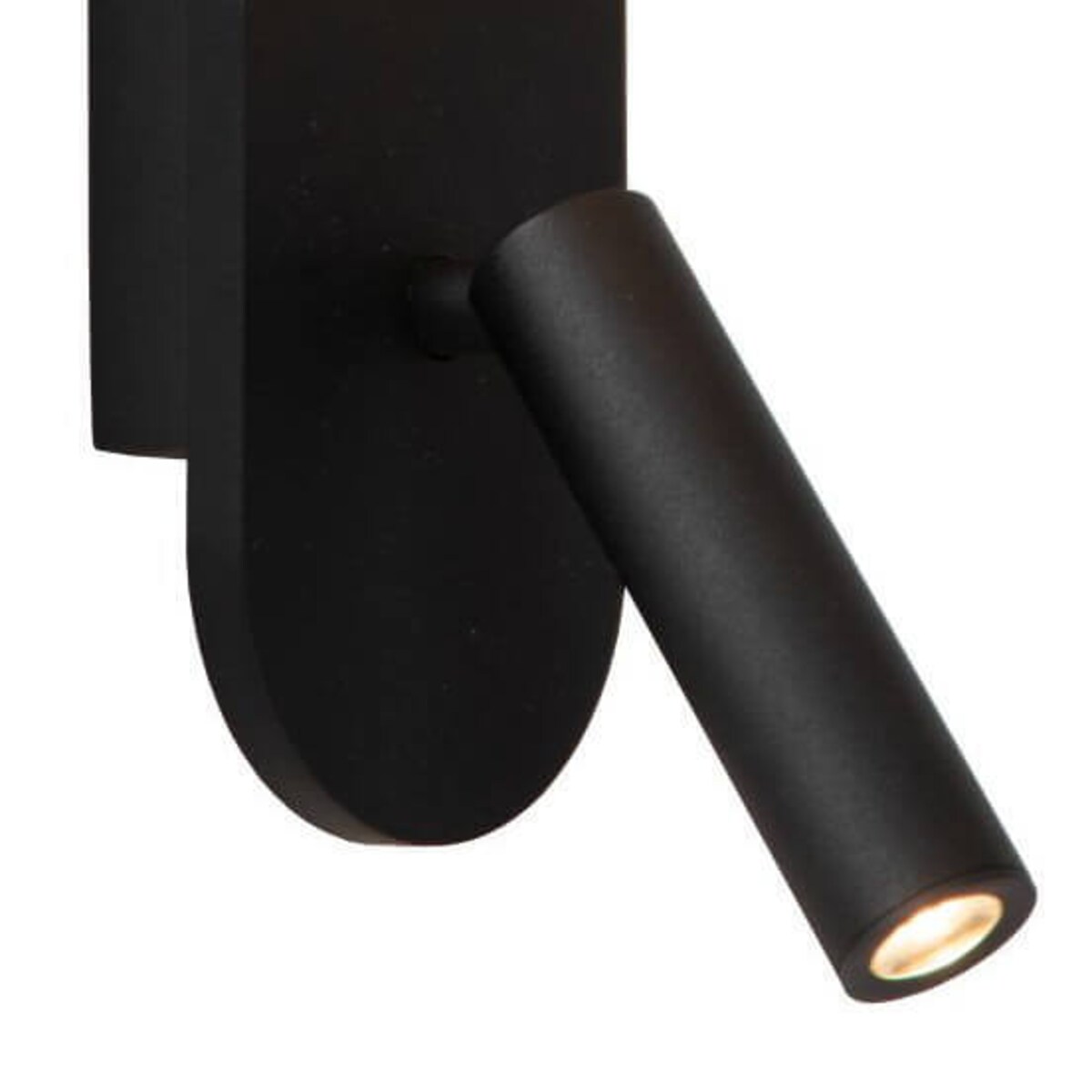 Kinkiet z włącznikiem Kelly 77287/05/30 Lucide LED 3,5W 3000 K biały czarny