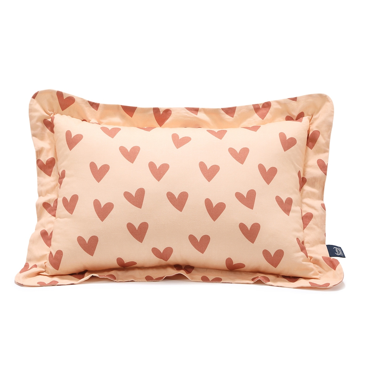 La Millou - Poduszka do spania Bamboo HEARTBEAT PINK