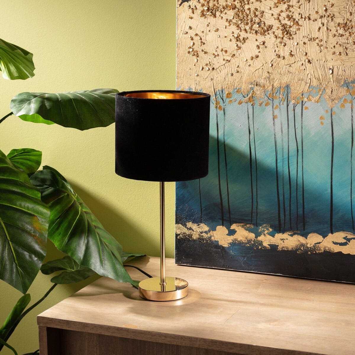 Lampa stołowa Lauren 40cm, ⌀19 x 40 cm