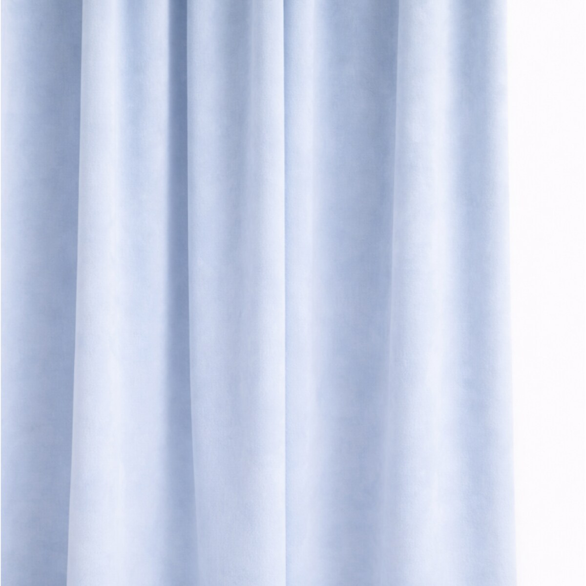 Zasłona welurowa Werona w kolorze baby blue 260 cm