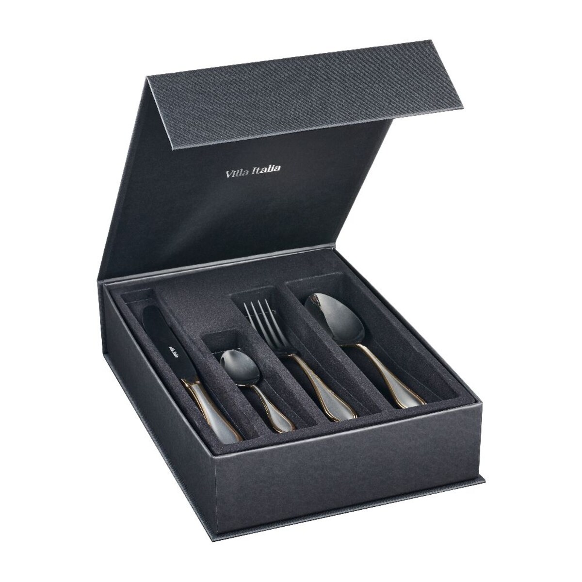 VILLA ITALIA Zestaw sztućców na 6 osób 24 elementy ACAPULCO