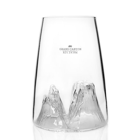 Szklanka Long Drink - Topographic - Grand Canyon
