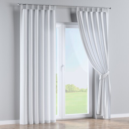 Zasłona na szelkach 1 szt. 130x245 biały