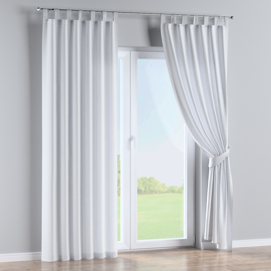 Zasłona na szelkach 1 szt. 130x245 biały