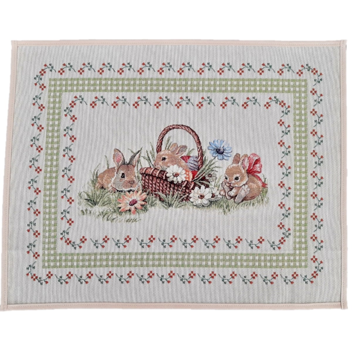 Serwetka Wielkanocna Na Stół Do Koszyczka Ozdobna Dekoracyjna 40X50 Cm